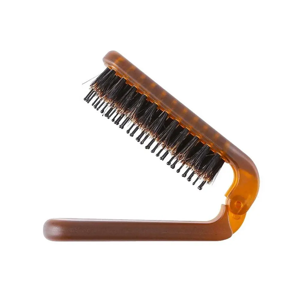 

Portable Hairdressing Pocket Size Massage Comb Hair Accessories Foldable Comb Bristle Comb Bristle Hair Brush Hair Styling Tool