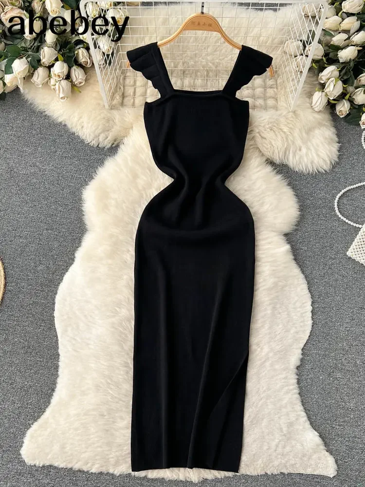 Bez rękawów z wycięciami z wycięciami sukienka typu Wrap Midi seksowna moda elastyczna obcisła impreza elegancka przedsionka na plaży letnia