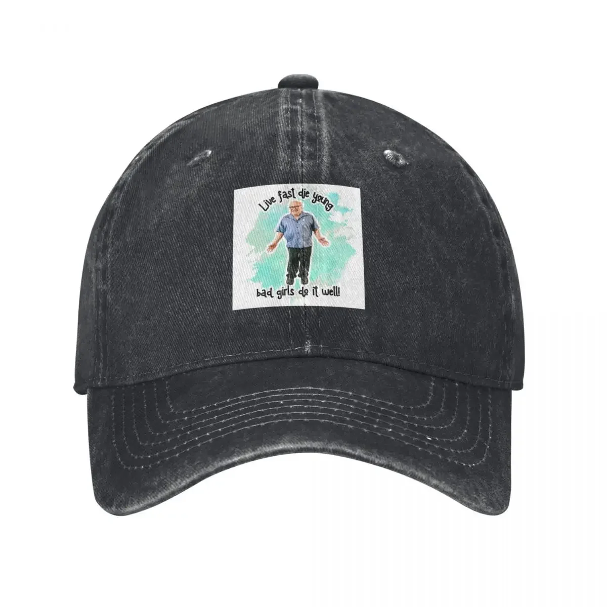 

Live Fast, Die Young - Danny DeVito Baseball Cap hiking hat Luxury Hat beach hat Women's 2024 Men's