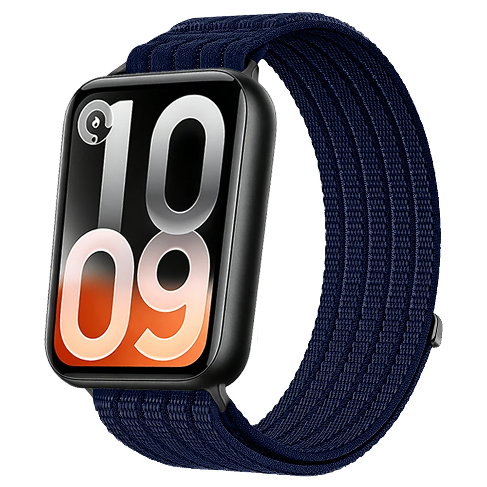 Nylon-Geflochtenes Armband für Xiaomi Mi Band 10 Pro/9 Pro/8 Pro Sport Atmungsaktives Ersatz-Armband für Redmi Watch 6/5/4 Zubehör