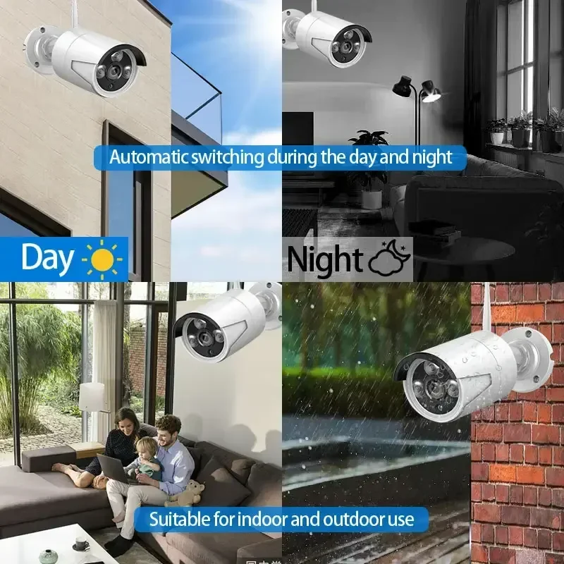 New Arrival 16Ch Wifi NVR Kit 16pcs Security Camera System Wireless Cctv Camera Surveillance
