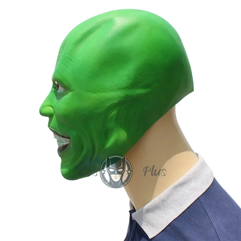 Realista Jim Carrey máscara de Cosplay fiesta látex película suave la máscara de Halloween máscara de bola accesorios de disfraces adulto talla única