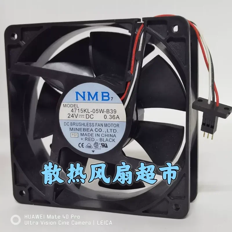 New Original NMB 4715KL-05W-B39 Cooling Fan for Server Industrial Equipment High Performance Quiet Operation Durable Design