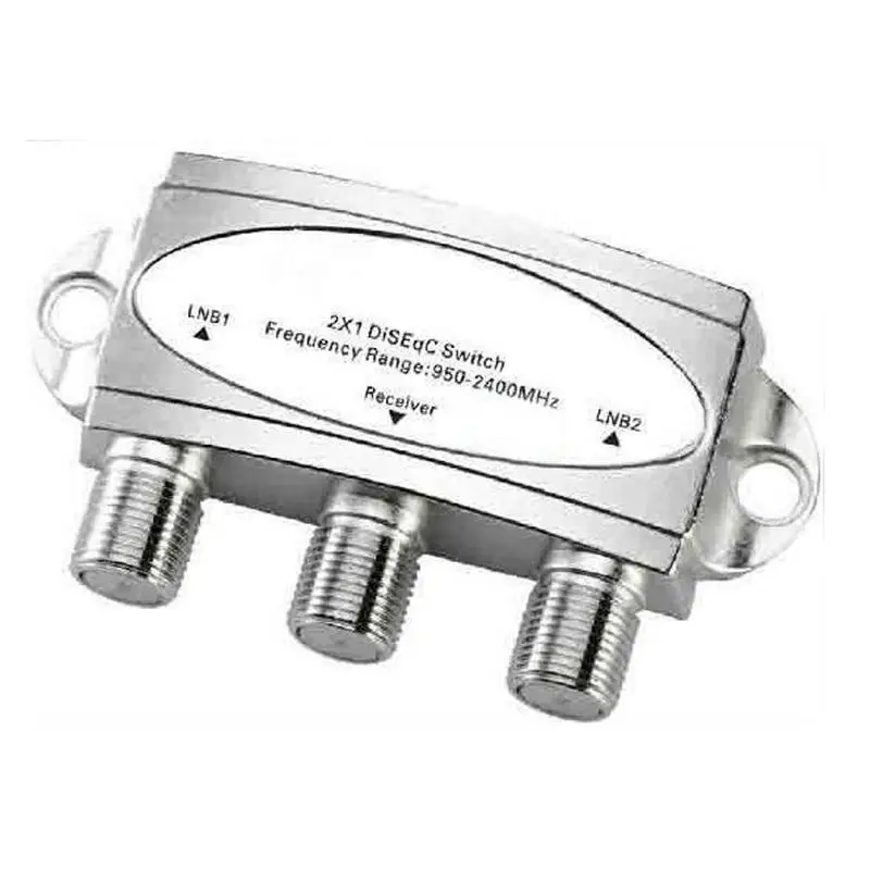 Satellite 2 In 1 Out Toggle Switch, For DiSEqC Switch, Professional Circuit Design, Satellite Receiver, 950MHz to 2400MHz