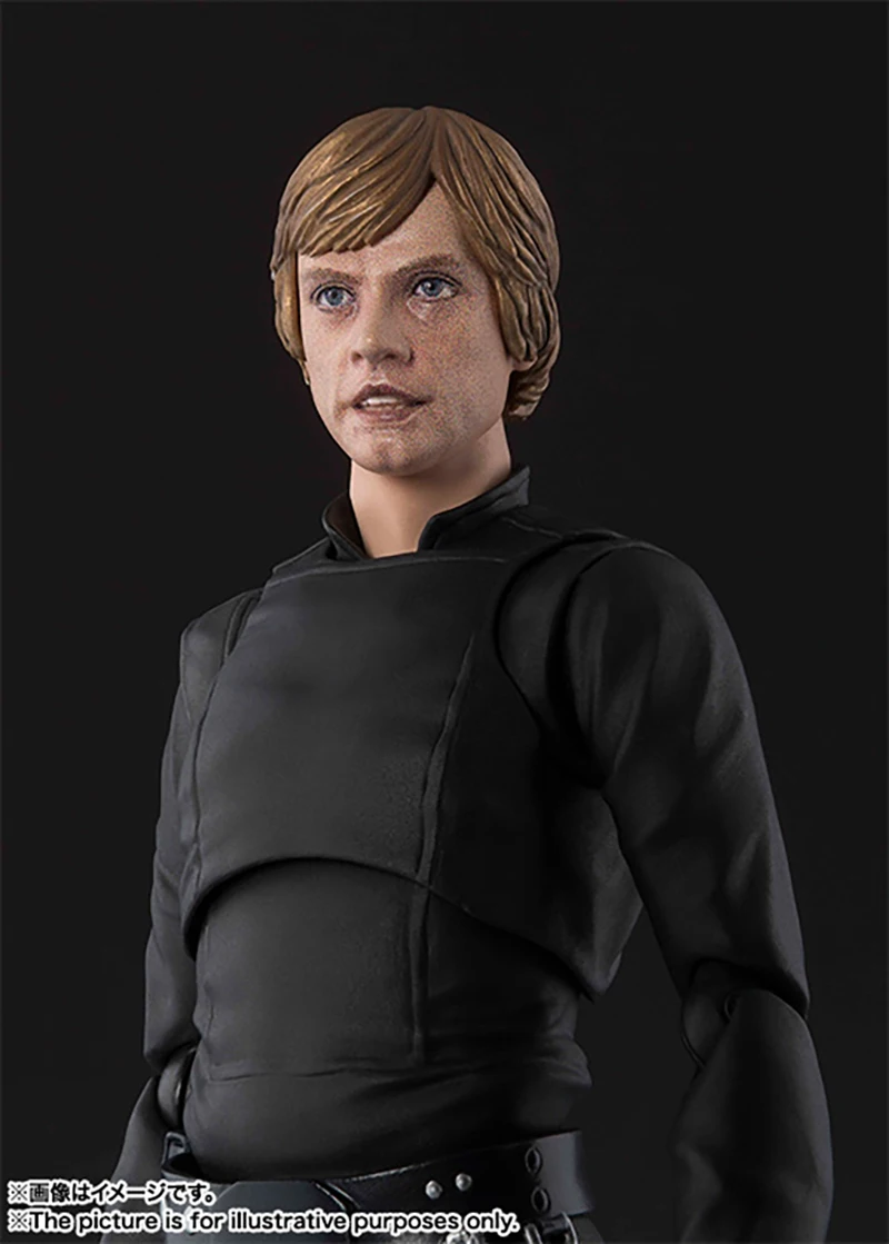 SHF Figur Luke Skywalker Actionfiguren Anime Spielzeug Star Wars Serie Figur Modell Puppe Geschenk 15 cm – Detail 13