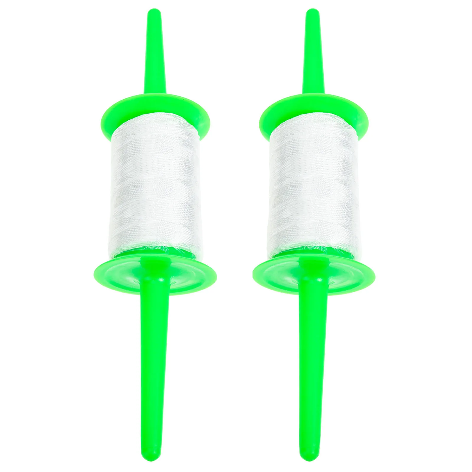 2 Stuks Lichtgewicht Kite Spool Outdoor Flying Tool Draagbare Gemakkelijk Gebruik Reel Kite Accessoires voor Buiten Outdoor Flying Kites Spool