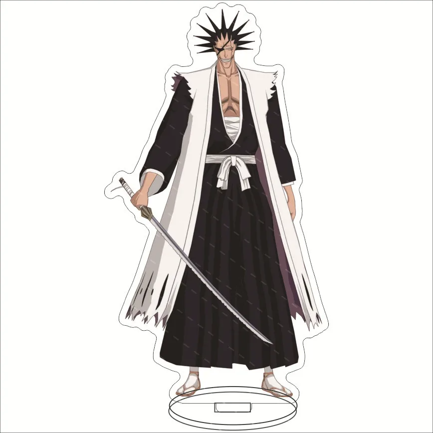 Anime BLEACH Figures Kurosaki Ichigo Aizen Sousuke Acrylic Stands Character Hirako Shinji Decor Model Prop Birthday Gift 15CM