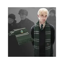 4pcs Hogwarts School of Witchcraft Cosplay Costume Student Campus Gryffindor Hufflepuff Scarf Hat Socks Gloves Kids Party Favors