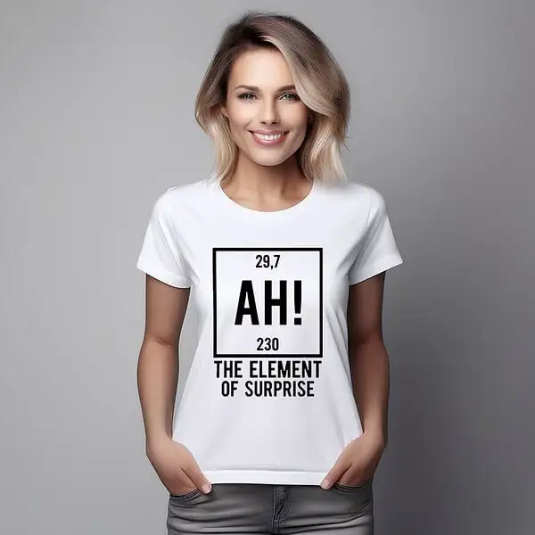Project Hail Mary AH Element of Surprise Ryland Grace T-shirt Men and Women Summer Clothing Breathable Fashion Short Sleeved Top