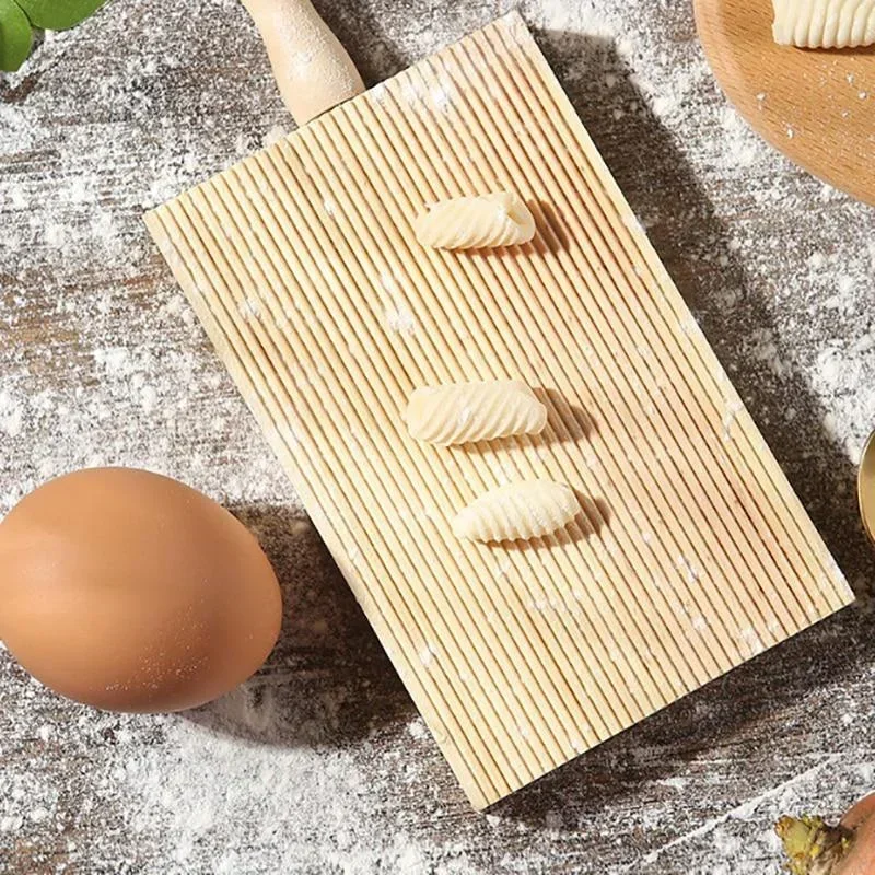 New Kitchen Cooking Tools Wooden Garganelli Board Practical Gnocchi Macaroni Making Small Supplies Creative Accessories Supplies