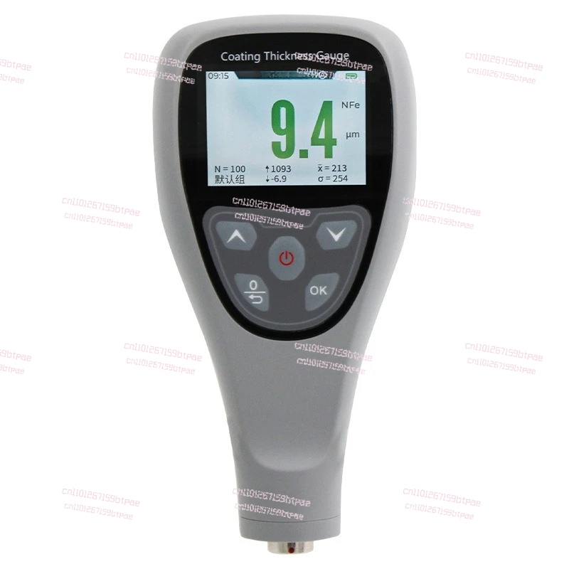 Paint film dual-purpose thickness eddy current coating thickness gauge