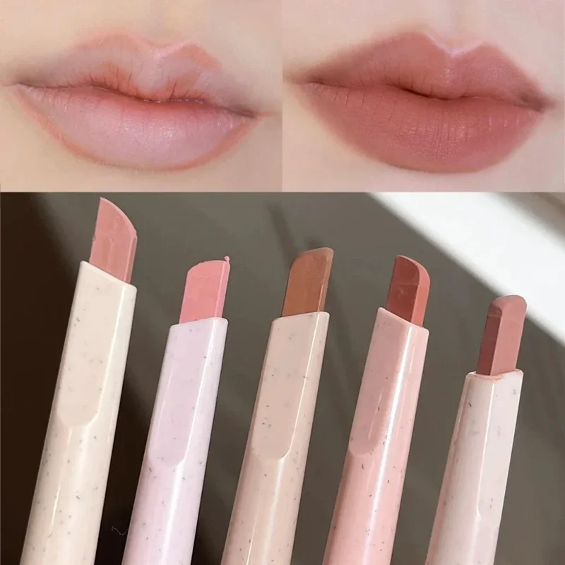 Outline Lips Line Lipstick 5 Colors Waterproof Lasting Plump Velvet Natural Matte Contour Lip Liner Pen Lips Makeup Cosmetics