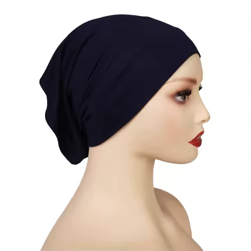 Cotton Modal Inner Hijab Undercap Muslim Turban Islam Underscarf Hijab Bonnet Soft Stretch HIjabs Tube Cap Turbante Mujer Hat - Image 24