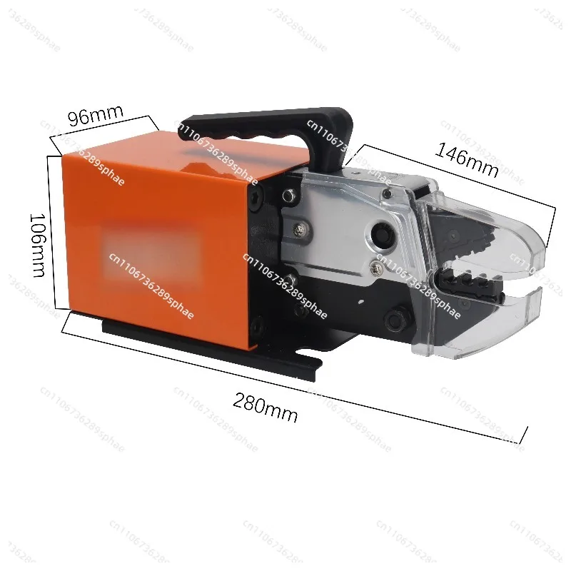 AM-10 Pneumatic Wire Crimping Tool Multifunction Crimper Terminal Crimping Plier Die Replaceable for Wire Cable Terminal Machine