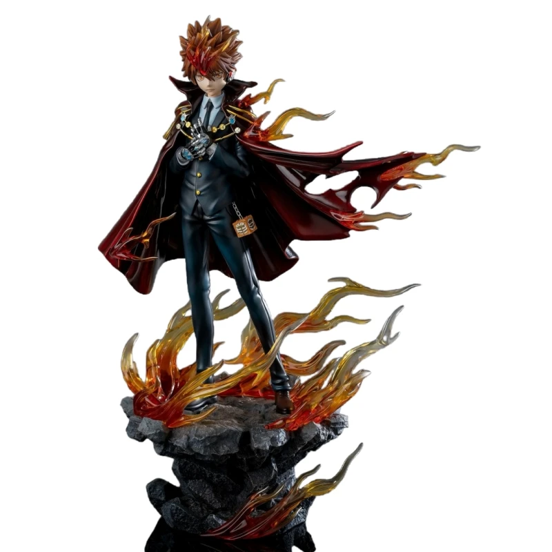 

35 см ПВХ Gk Katekyo Hitman Reborn Sawada Tsunayoshi аниме фигурка Коллекционная модель украшения игрушки подарок