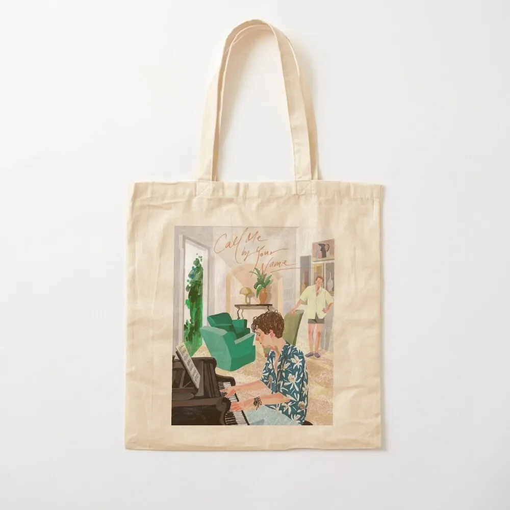 

Call Me By Your Name Korean Poster Tote Bag supermarket folding bag Big bag women reusable grocery bags