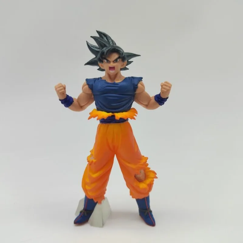 Bandai Gashapon Capsule Toy Dragon Ball Ultra Instinct Super Saiyan Series HG Son Goku Anime Figure Doll Model Gifts Toys view 4