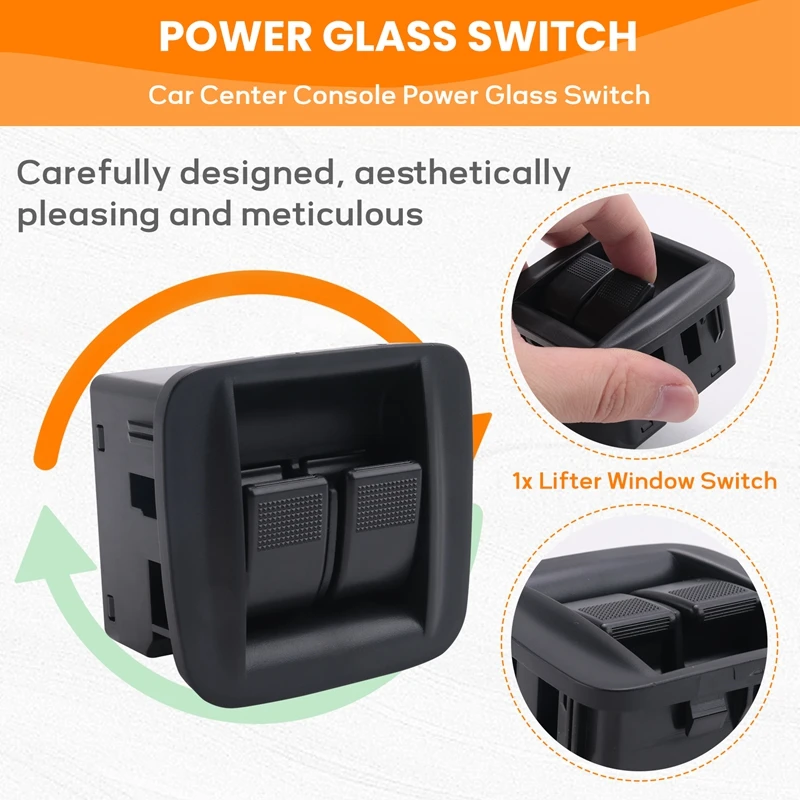 

Многоцелевой модернизированный переключатель стекла NC11-66-350B-02 на центральной консоли автомобиля