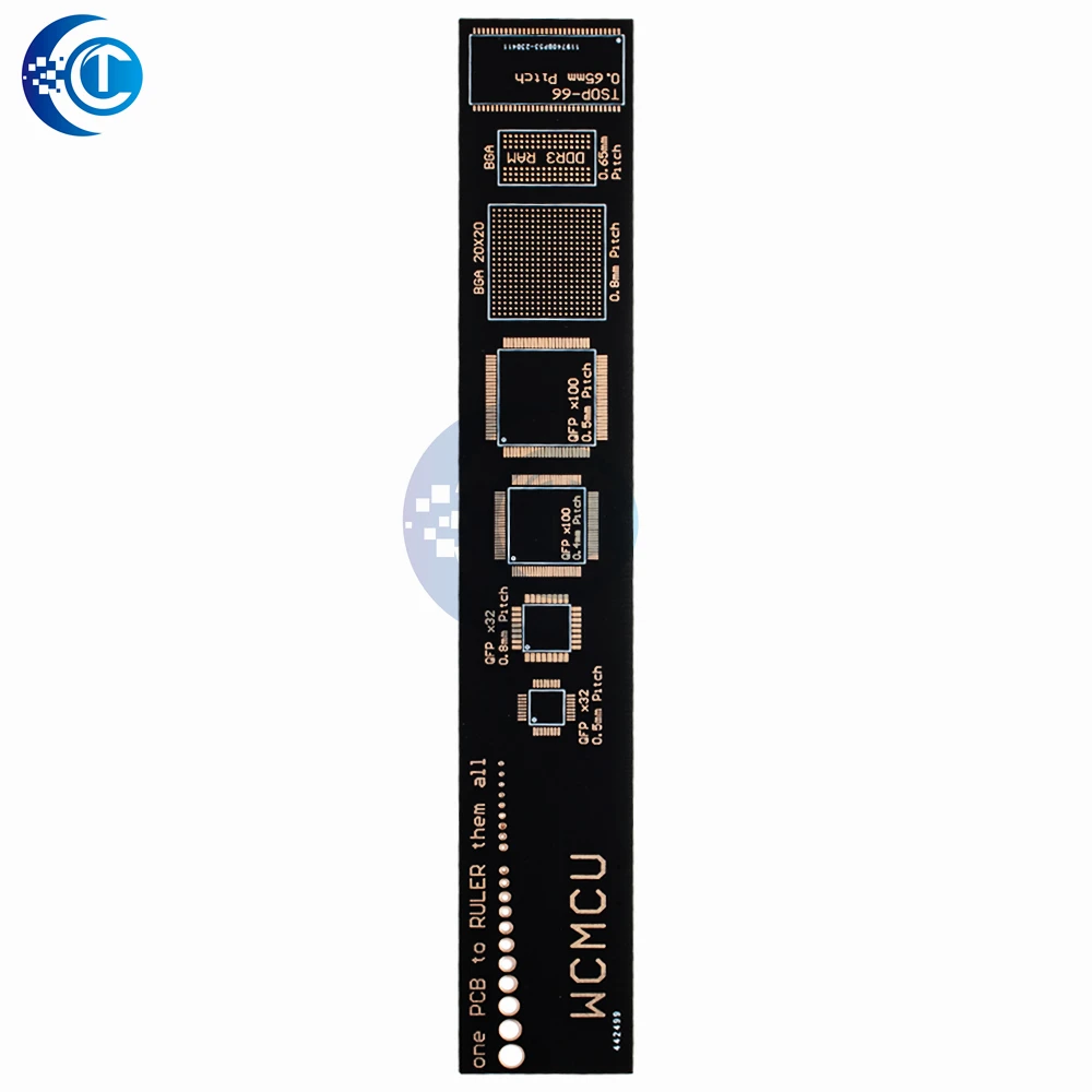 PCB Design & Measurement Ruler v2.6 (Pack of [X]) - High-Precision Tool with Component Scales for Engineers