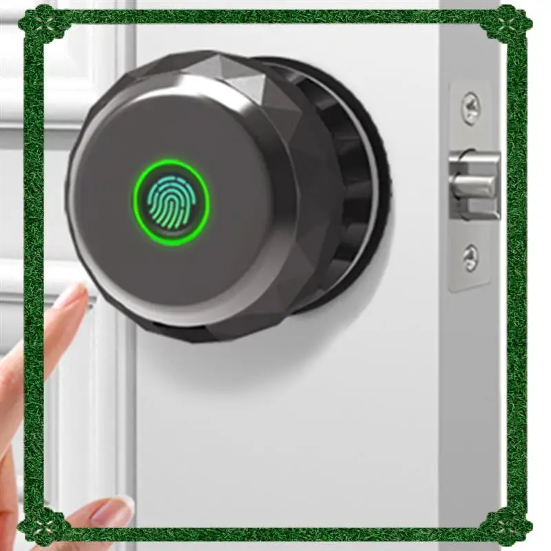 

24-Hour Delivery Wireless Fingerprint Deadbolt Security Tuya Smart Door Lock Door Knob With App Control For Home Digital Unlock