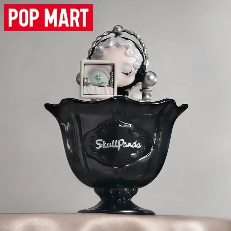 Pop mart skullpanda a festa começa série vela perfumada caixa cega acho saco brinquedos bonecas anime figura de ação ornamento crianças presente