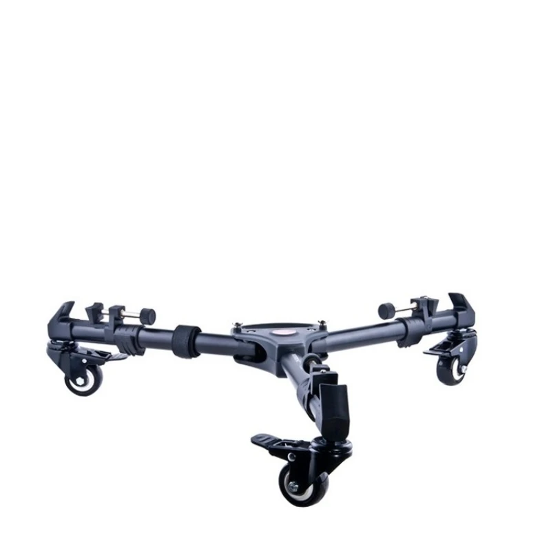 Top selling YT900 Tripod base Camera Accessories 3 wheel Pulley support stand photography Fold Wheel Heavy Slider Pathway tripod