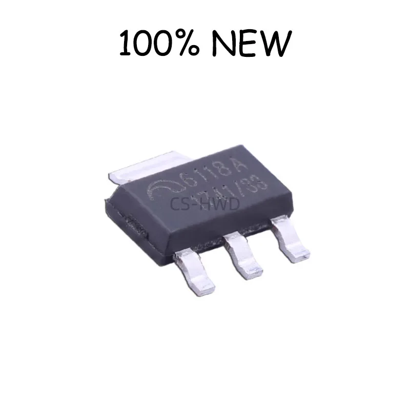 10PCS/LOT New Original ME6118 ME6118A33B3G ME6118A50B3G Marking 6118A SOT-223 1A High Speed LDO Regulators