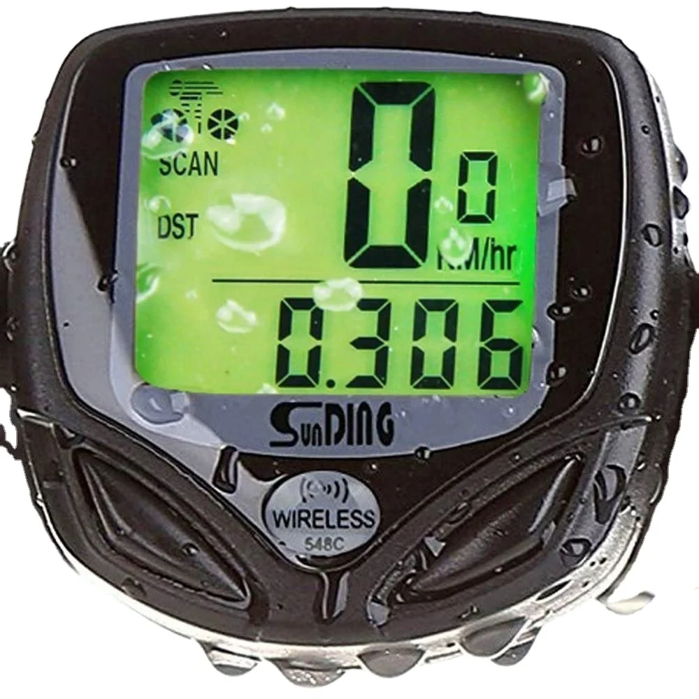

Wireless LCD Bike Computer Waterproof Bicycle Digital Backlight Odometer Clock Cycling Stopwatch Bike Accessories