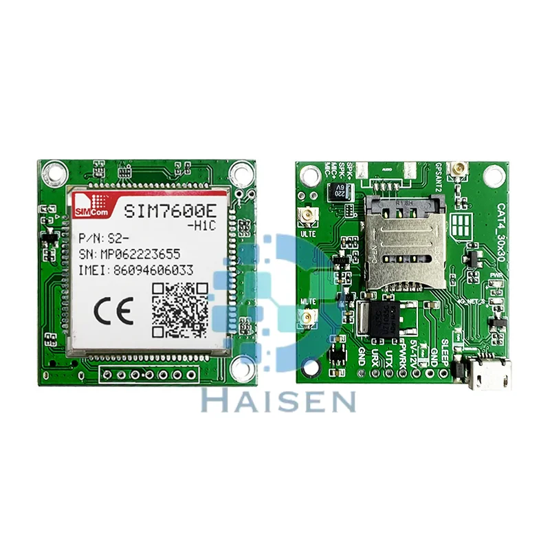 HAISEN SIMCOM SIM7600E-H1C Core Board 4G LTE CAT4 Voice GNSS Module Modem SIM7600E-H1C SIM7600E SIM7600