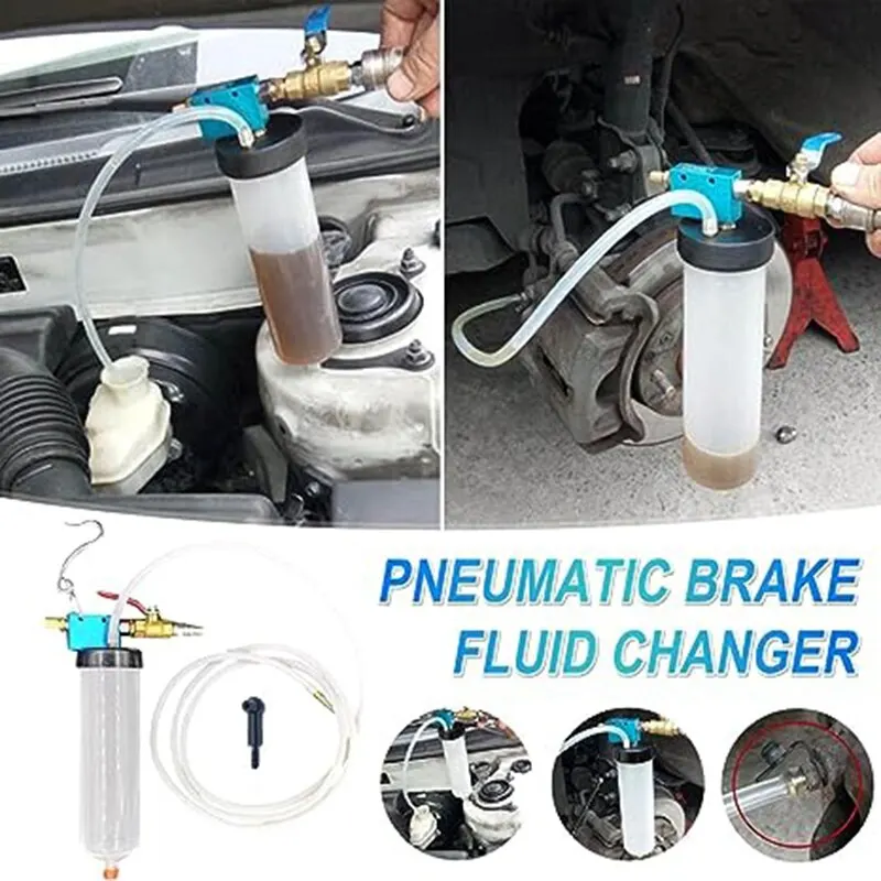 Brake Oil Replacement Machine Tool Vacuum Extractor Oil Bleeder Universal Car Kit Auto Portable Brake Fluid 0.3L Extractor