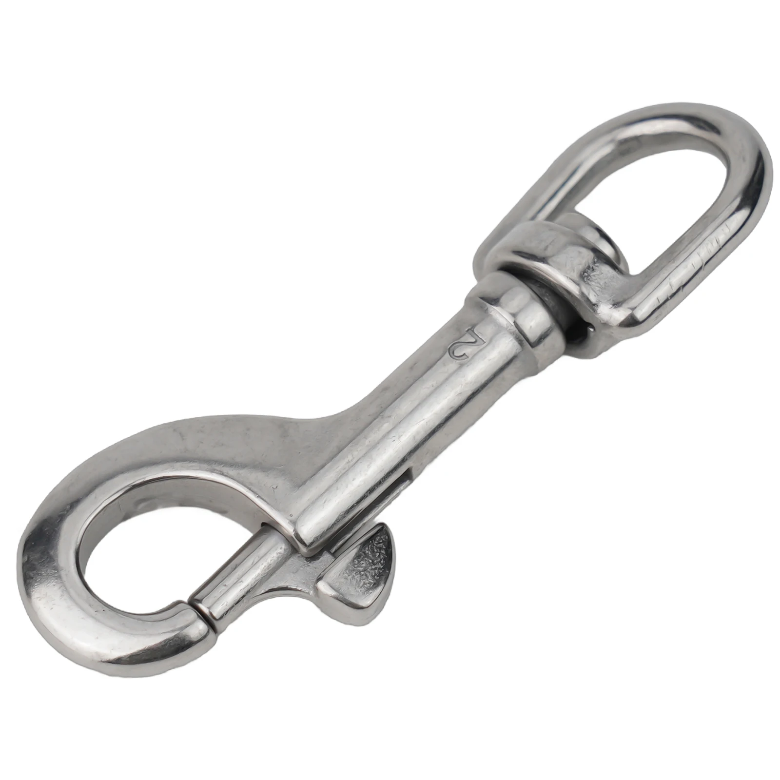 Stainless Steel Swivel Eye Bolt Snap Spring Hook     For Scuba Diving Pet Leash Flag Diving Hook Pet Leash   316 Stainless Steel