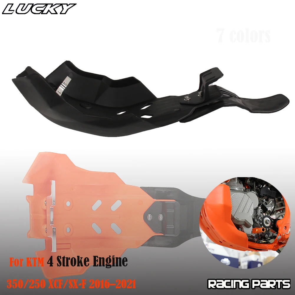Motorcycle Engine Frame Protector Cover Guard Skid Plate For KTM XCF250 XCF350 SXF250 SXF350 XCF SXF 2016-2021 Dirt Pit Bike