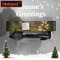 Solar Powered Christmas Lawn Decor with 6/8 LED Firefly Lights, Waterproof Starburst Garden Lamp for Outdoor Pathway Courtyard