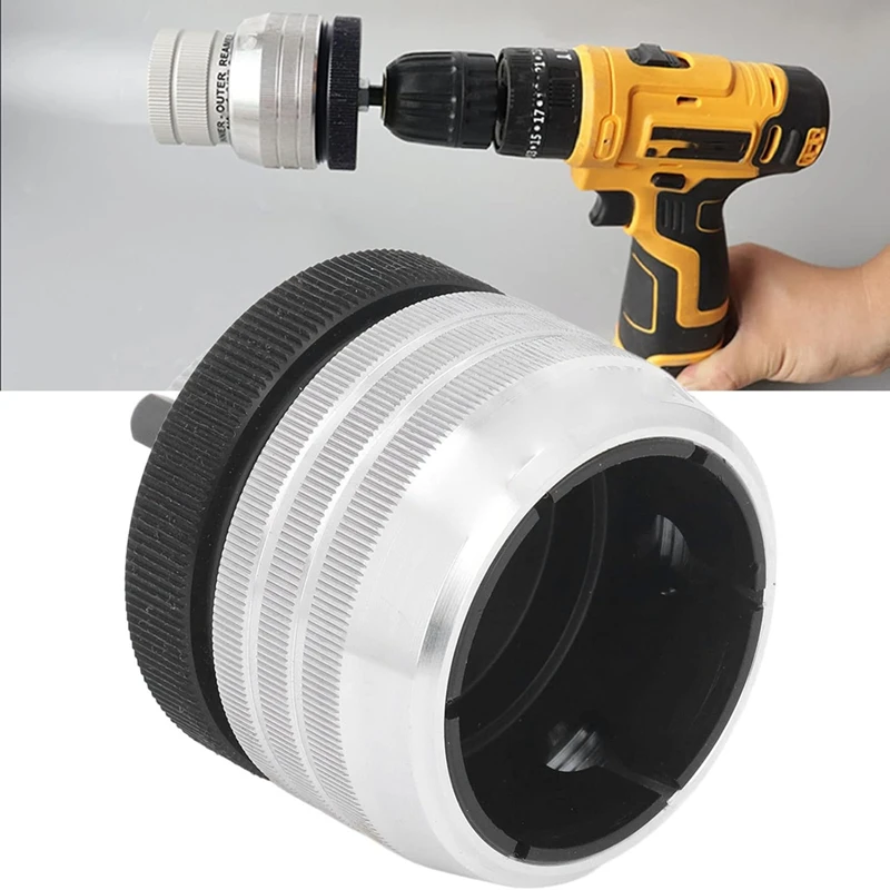 ABJI-Alésoirs de tuyaux et de tubes, connecteurs, alésoir d'ébavurage, outil de chanfreinage de tubes avec rondelles et connexion, le plus récent pour la coupe