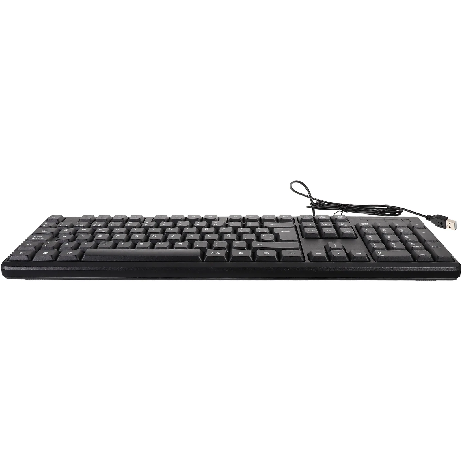 

Wired USB Laptop Computer Gaming Keyboard Number Pad Gaming Compact Electronic Full Electronic Keyboard Size Long Life