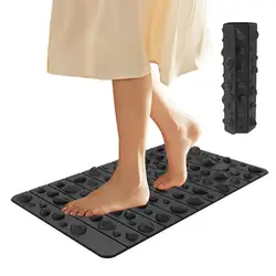 1Pc Foot Reflexology Mat Rock Mat Foot Stimulator Massager Waterproof Foot Reflexology Mat Multi-Purpose Feet Massage Tool