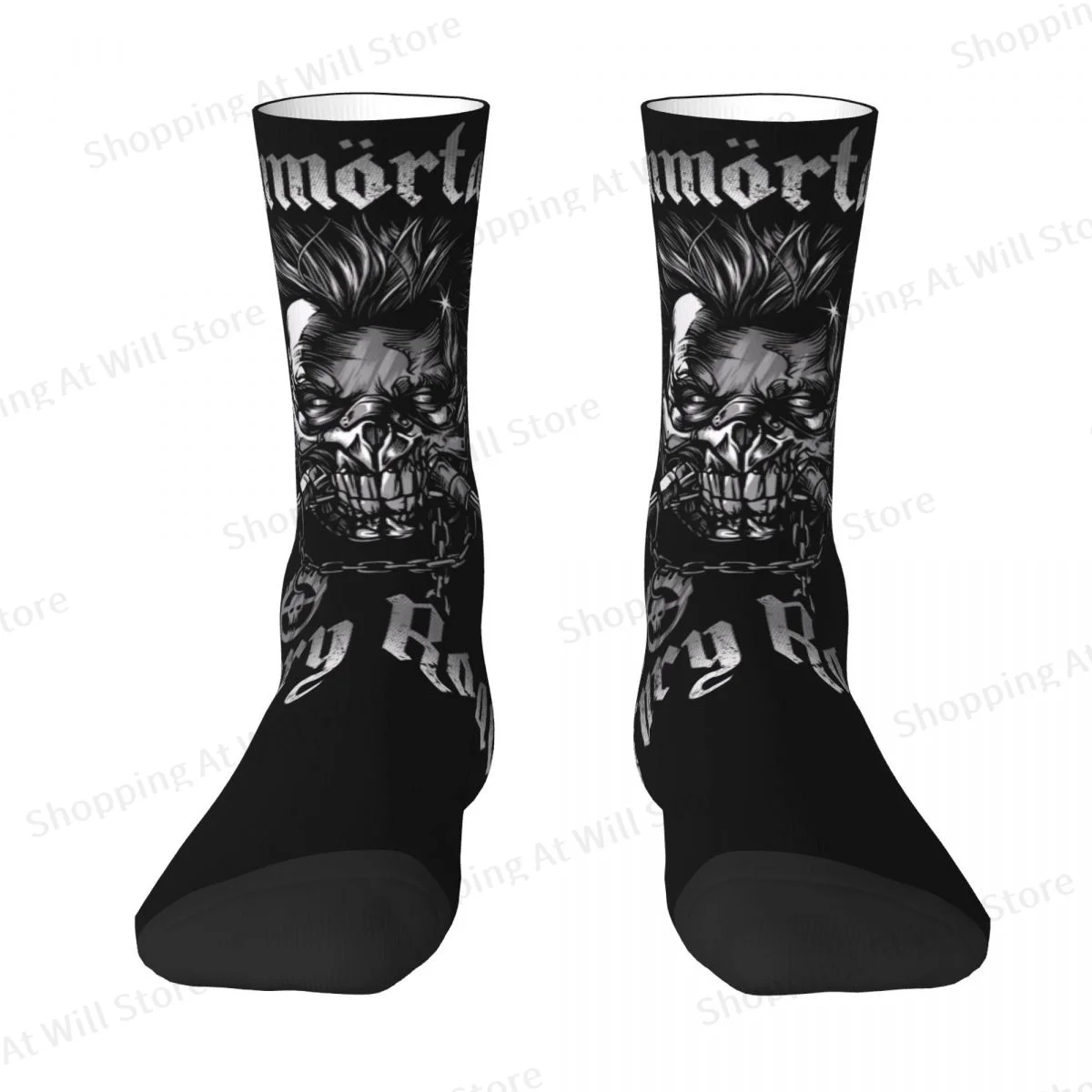 IMMORTAN JOE MAD MAX FURY ROAD Unisex Winter Socks Warm Happy Crew Socks Street Style Crazy Sock