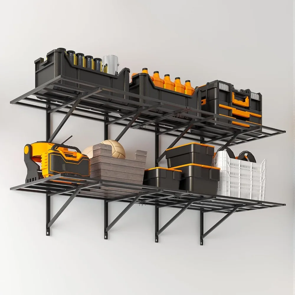 

Total Weight Capacity, Heavy Duty Wall Mounted Shelving for Home, Kitchen & Pantry