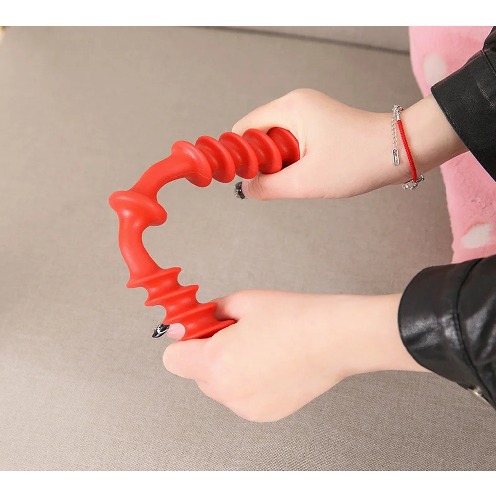 

Foot Massager Wheel Portable Foot Rolling Massager For Muscle Pain Relief Blood Circulation Lightweight Home Office Use Red