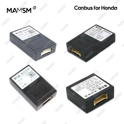 MAMSM 16Pin Car Canbus Box Decoder Android Radio For Honda Odyssey City Fit Jade Crider Civic Accord Elysion CRV XRV Vezel
