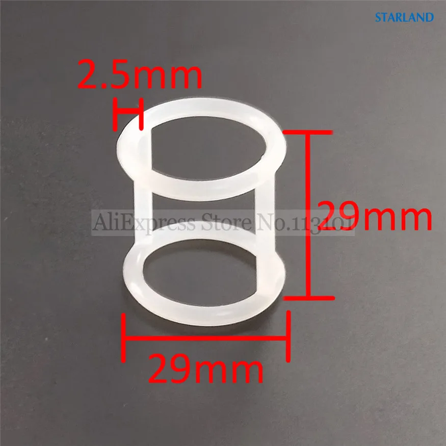 مجموعة واحدة 9 قطع خواتم الختم سيليكون طوقا من BQL818T آيس كريم ناعم القوام آلات صغيرة O خواتم الختم H على شكل خواتم الختم 29 مللي متر