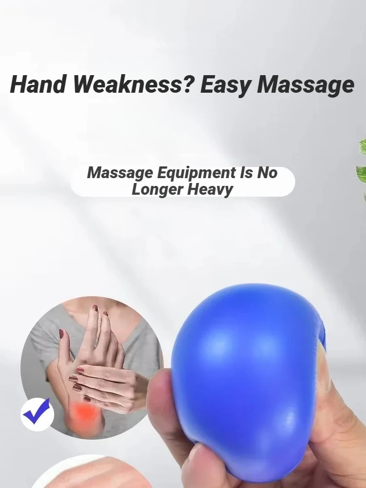 Hochelastischer Greifball zur Fingerstärkung, Griffmassagegerät, Quetschtrainer, Muskeltrainer, Rehabilitations-PU – Detail 4