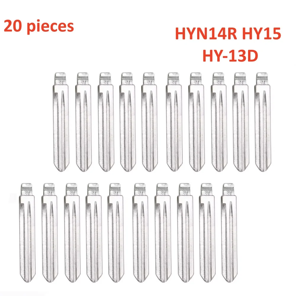 

10/20pcs HYN14R HY15 HY-13D #33 Key Blade for Keydiy KD Xhorse VVDI Uncut Blank Flip Remote blade for hyundai
