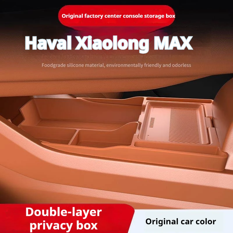 For 25 Haval Xiaolong MAX center console storage box modified special storage box