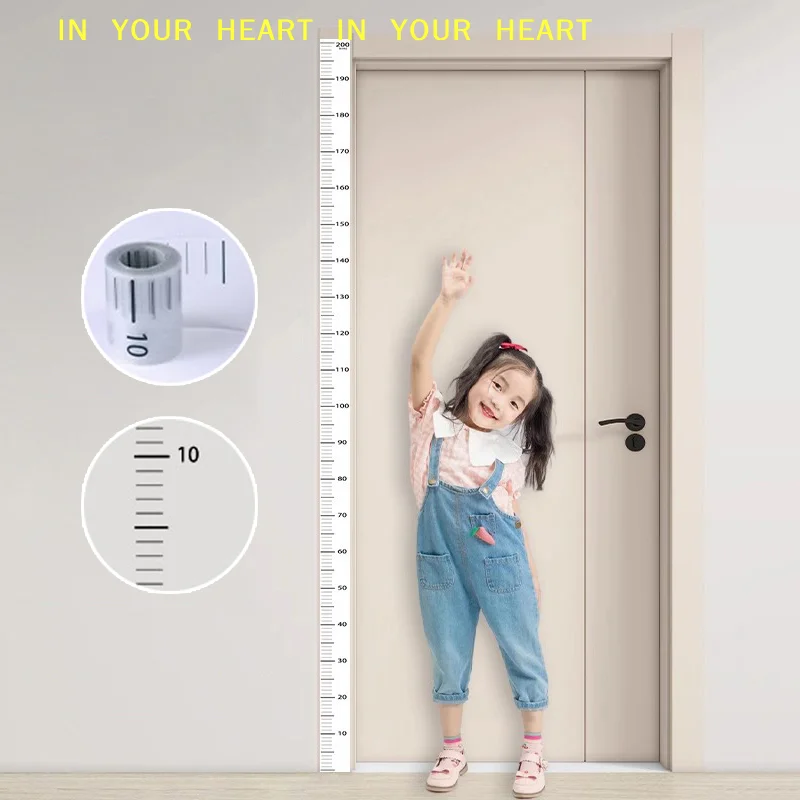 【X】Height Wall Sticker For Child Wall Height Measuring Ruler Stickers Height Chart Wall Sticker For Kids Bedrooms Wall Decor