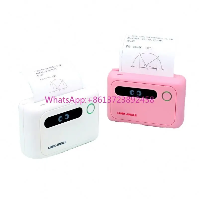 

Luck Jingle L3 Mini Pocket Phone Printer Portable Office Label Picture Thermal Printer for Notes Memo Photo