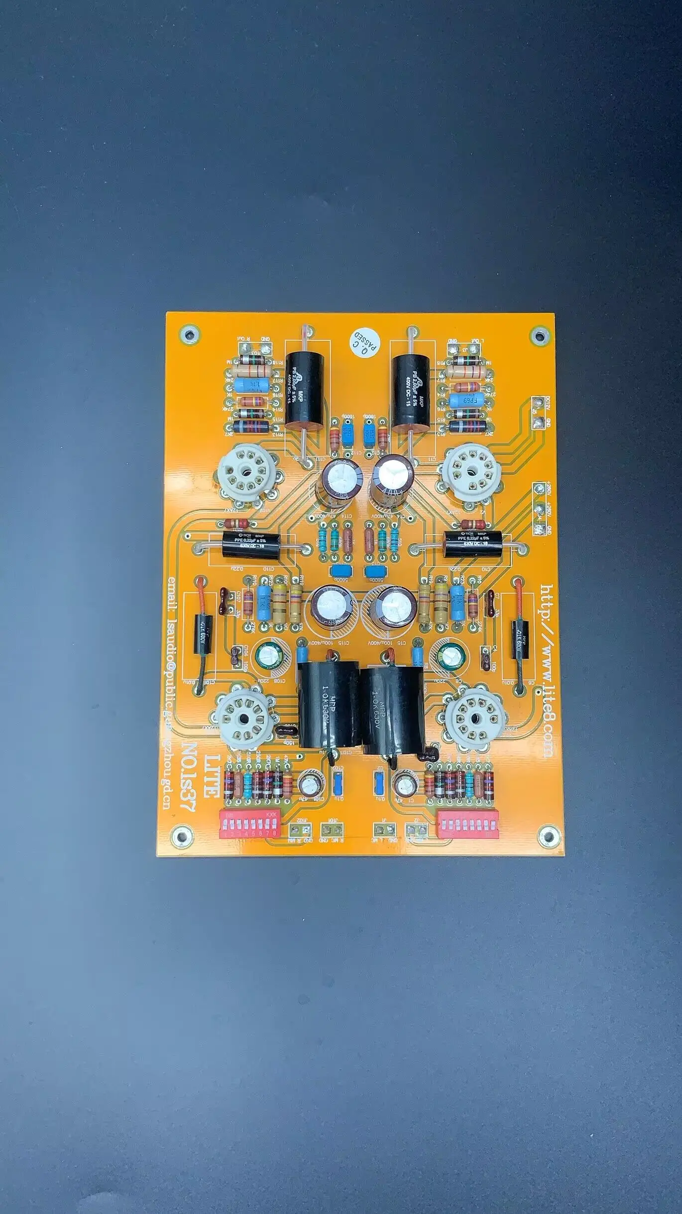 

Finsihed LS37 Tube Phono Amplifier MM MC Dual Input And Amp Board without tubes