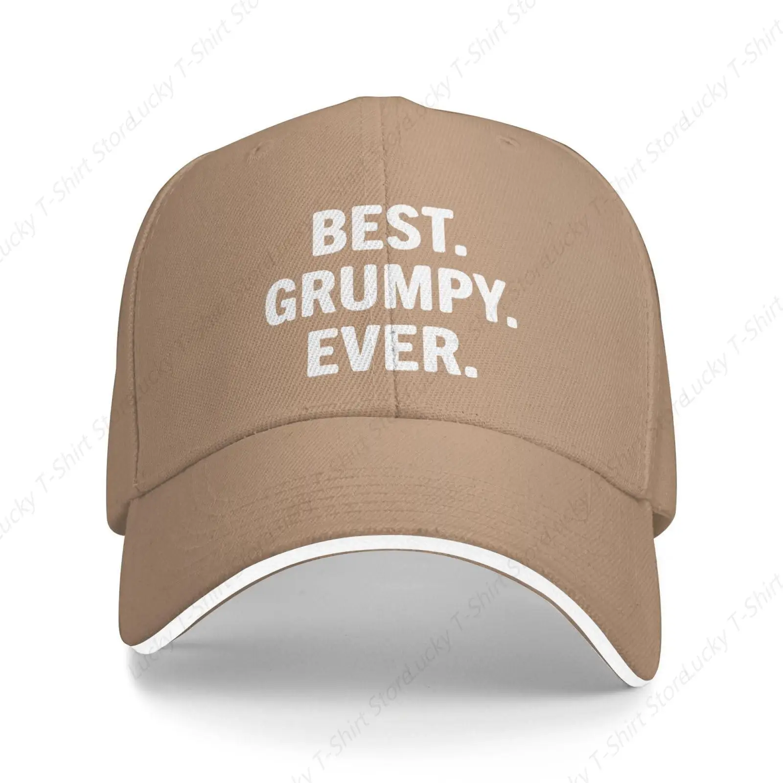 Best Grumpy Ever Casquette Gorra de béisbol divertida ajustable Visera curvada Hombres Mujeres Gorra de camionero para gorras casuales al aire libre para todas las estaciones