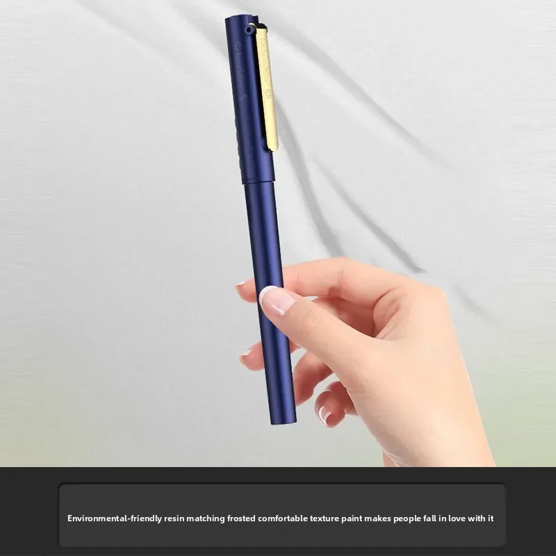 

Schneider BK406R Gold Clip Ballpoint Pen Replaceable Refill 0.5mm Fine Point Smooth Writing for Students Office School Supplies