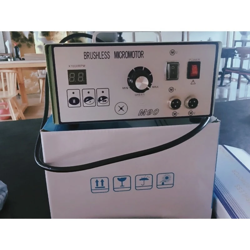 220V Micro Polishing Motor M80 Handpiece Dental Lab Jewellery Engraving Polishing Machine M90 Electric Rotary Tool